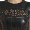 Valentino Elegant Black A-Line Mini Dress - Image 4
