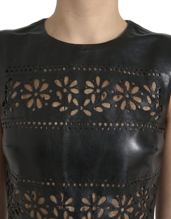 Valentino Elegant Black A-Line Mini Dress - Image 4
