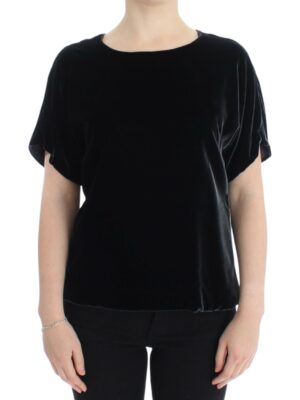 Dolce & Gabbana Enchanting Velvet Short Sleeve Top
