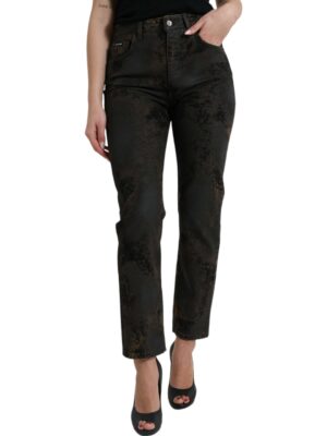 Dolce & Gabbana Chic Boyfriend Mid Waist Stretch Jeans