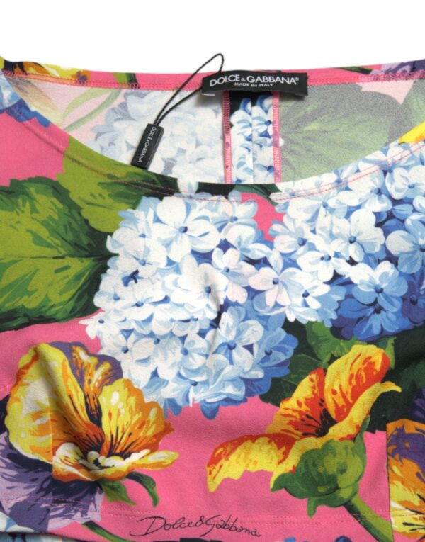 Dolce & Gabbana Floral Elegance Cropped Blouse - Image 7