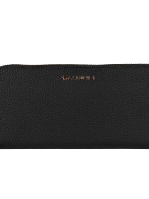 Baldinini Trend Elegant Leather Zip Wallet - Timeless Accessory