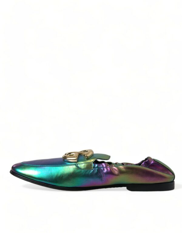 Dolce & Gabbana Elegant Iridescent Loafers for Gents - Image 5
