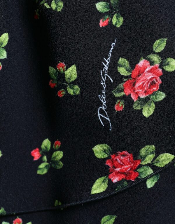 Dolce & Gabbana Floral Print Cropped Top Luxe Fashion - Image 7