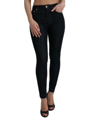 Dolce & Gabbana Sleek Mid-Waist Stretch Denim Jeans