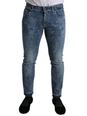 Dolce & Gabbana Chic Blue Skinny Stretch Denim Jeans