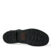 Dolce & Gabbana Elegant Black Calf Leather Lace-Up Boots - Image 6