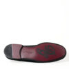 Dolce & Gabbana Elegant Velvet Black Loafers for Men - Image 6