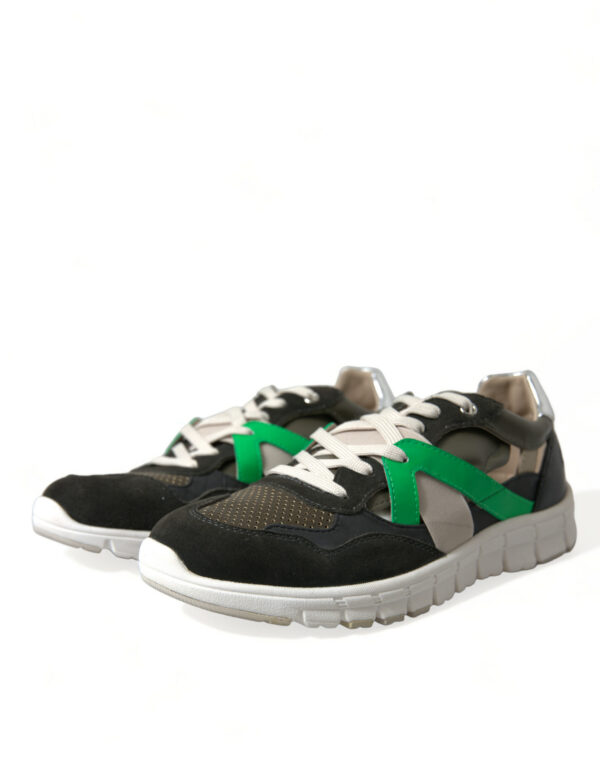 Dolce & Gabbana Exquisite Multicolor Low-Top Designer Sneakers - Image 3