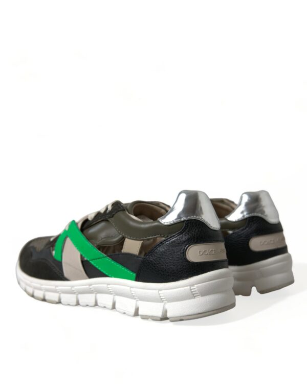 Dolce & Gabbana Exquisite Multicolor Low-Top Designer Sneakers - Image 4