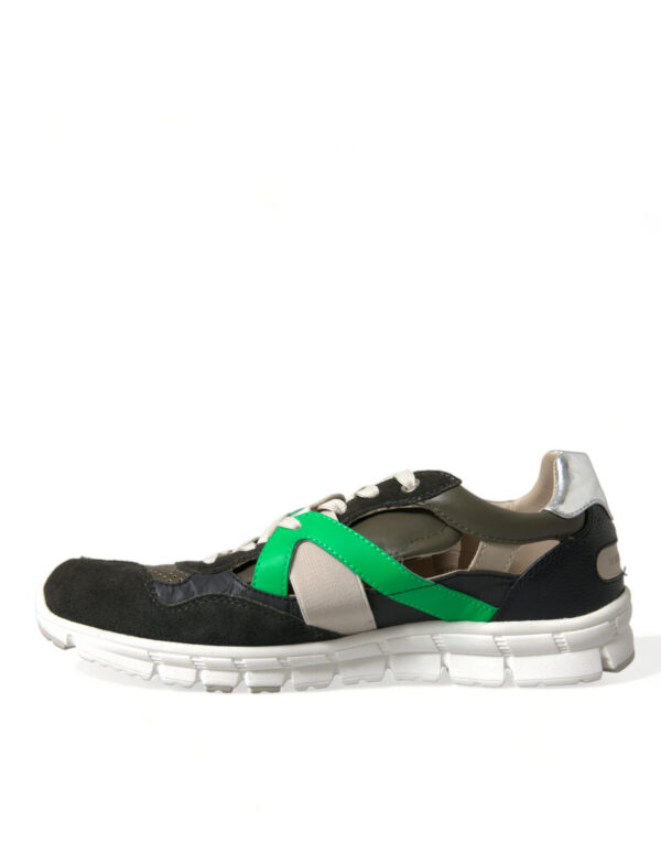 Dolce & Gabbana Exquisite Multicolor Low-Top Designer Sneakers - Image 5
