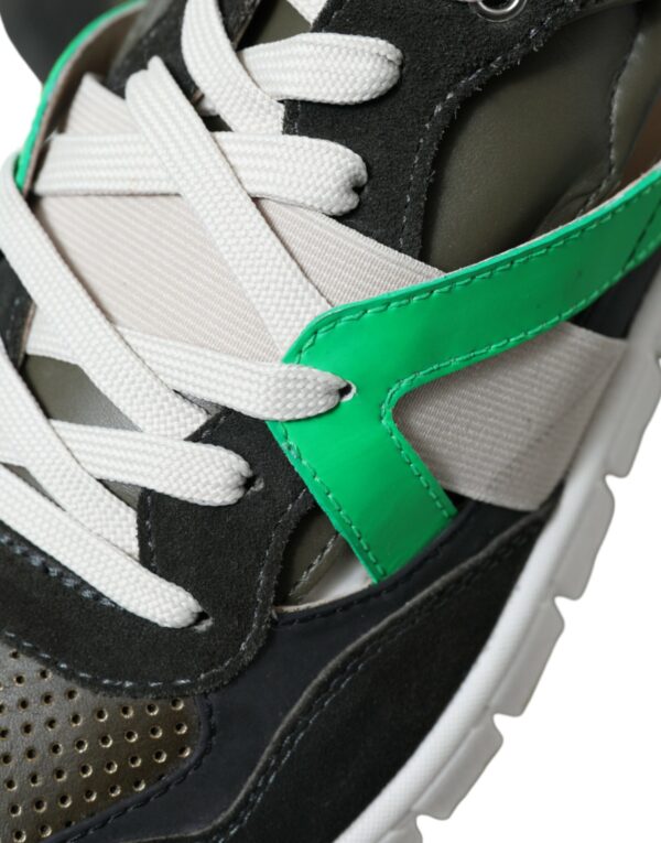 Dolce & Gabbana Exquisite Multicolor Low-Top Designer Sneakers - Image 8