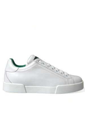 Dolce & Gabbana Elegant Portofino Calfskin Sneakers