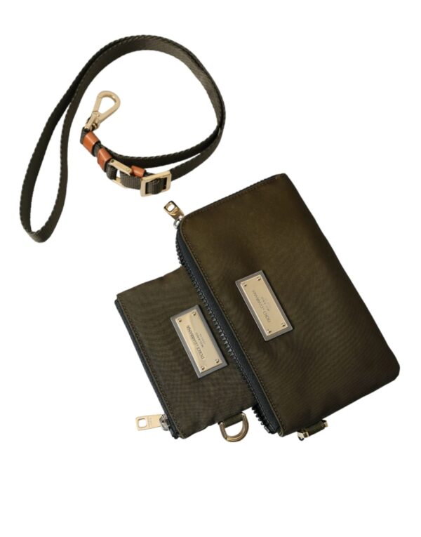 Dolce & Gabbana Elegant Dark Green Multifunctional Kit - Image 6