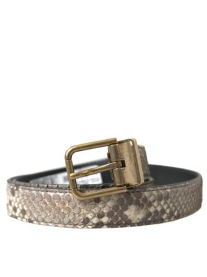 Dolce & Gabbana Elegant Italian Leather Belt