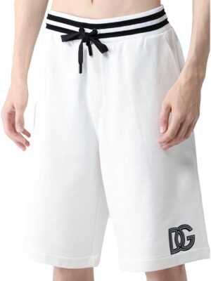 Dolce & Gabbana White Cotton Men Bermuda Short
