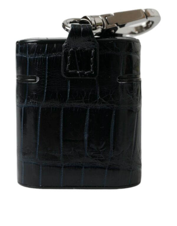 Dolce & Gabbana Chic Crocodile Leather Airpods Case - Image 4