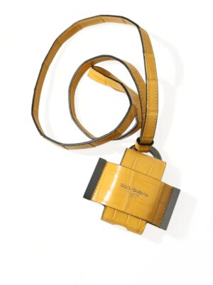 Dolce & Gabbana Exquisite Alligator Leather Key Holder