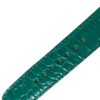 Dolce & Gabbana Elegant Green Leather Neck Band - Image 5
