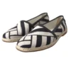 Dolce & Gabbana Elegant Striped Leather Espadrilles - Image 5