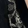Dolce & Gabbana Elegant Embellished Black Overcoat Jacket - Image 5