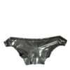 Dolce & Gabbana Silver Elegance Top with Zipper Closure - Image 3