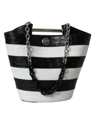 Balenciaga Chic Crocodile Leather Maxi Bucket Bag