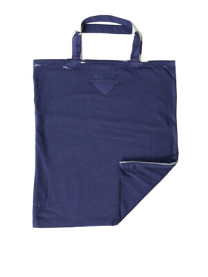 Prada Elegant Blue Tote Bag for Chic Outings