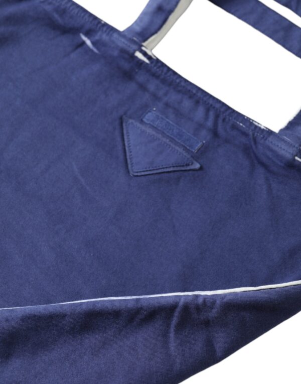Prada Elegant Blue Tote Bag for Chic Outings - Image 3