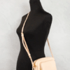 Burberry Small Branded Peach Pink Grainy Leather Camera Crossbody Bag - Image 2