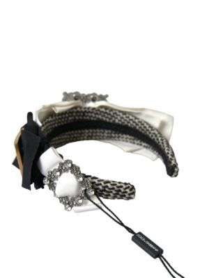 Dolce & Gabbana Multicolor Crystal Embellished Women Headband Diadem