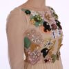 Dolce & Gabbana Elegant Floral Embroidered Silk Maxi Dress - Image 6