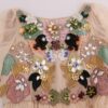 Dolce & Gabbana Elegant Floral Embroidered Silk Maxi Dress - Image 7