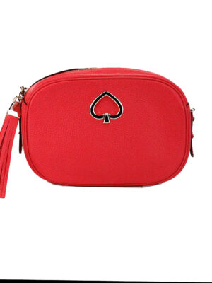 Kate Spade Kourtney Small Stoplight Pebble Leather Camera Bag Crossbody Handbag