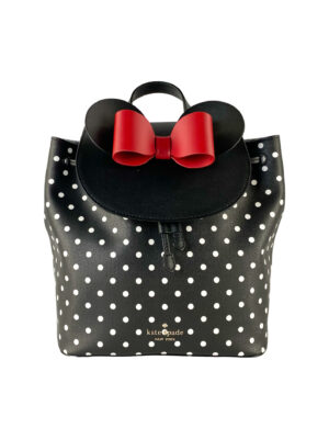 Kate Spade Disney Minnie Mouse Medium Leather Backpack Bookbag Bag