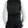 Dolce & Gabbana Dark Blue MARTINI Wool Formal 3 Piece Suit - Image 8