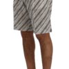 Dolce & Gabbana Elegant Striped Cotton-Linen Shorts - Image 2