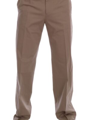 Dolce & Gabbana Chic Beige Chinos Casual Pants