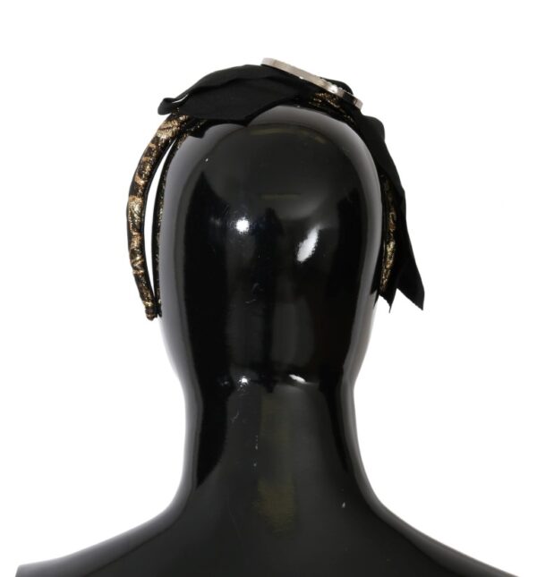 Dolce & Gabbana Elegant Crystal Diadem Headband - Image 3
