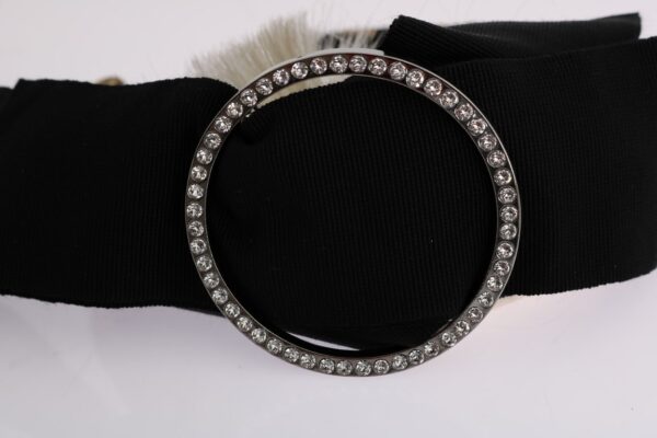 Dolce & Gabbana Elegant Crystal Diadem Headband - Image 7
