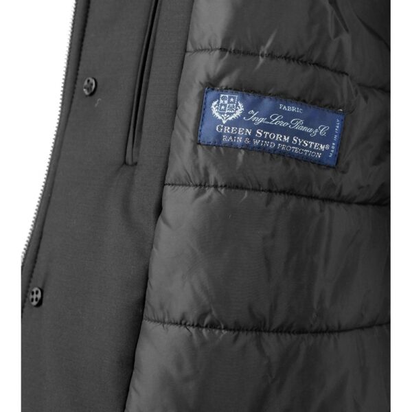Made in Italy Black Wool Men's Jacket - Image 3