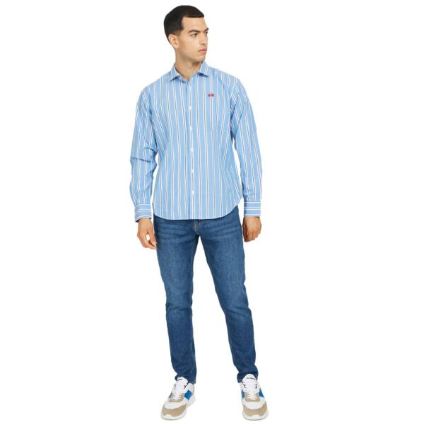 La Martina Elegant Striped Cotton Poplin Shirt - Image 4