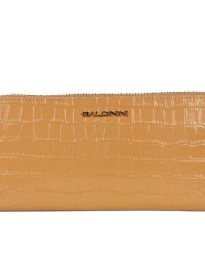 Baldinini Trend Elegant Croco Print Leather Wallet