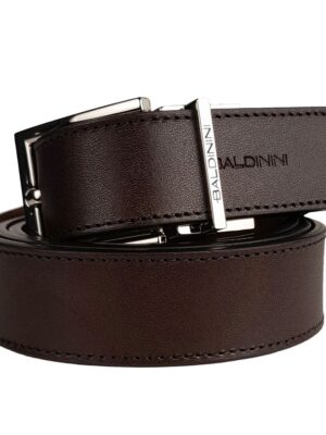 Baldinini Trend Brown Calfskin Men Belt