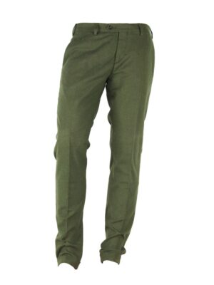 Made in Italy Elegant Winter Cotton Pants