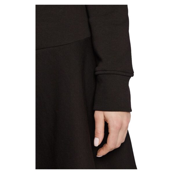 Love Moschino Chic Embossed Logo Cotton Blend Dress - Image 4