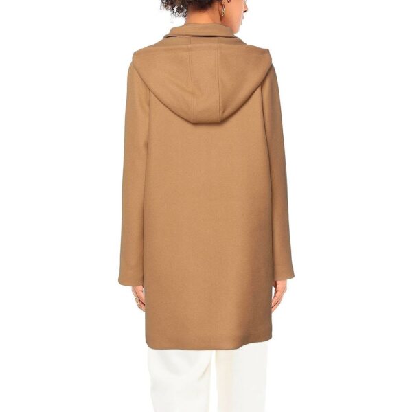 Love Moschino Brown Wool Women Coat - Image 2