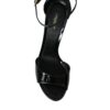 Dolce & Gabbana Black KEIRA Leather Heels Sandals Shoes - Image 8
