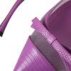 Dolce & Gabbana Purple Leather Mesh High Heels Slingback Shoes - Image 7