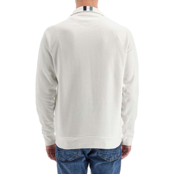 La Martina White Cotton Sweater - Image 2